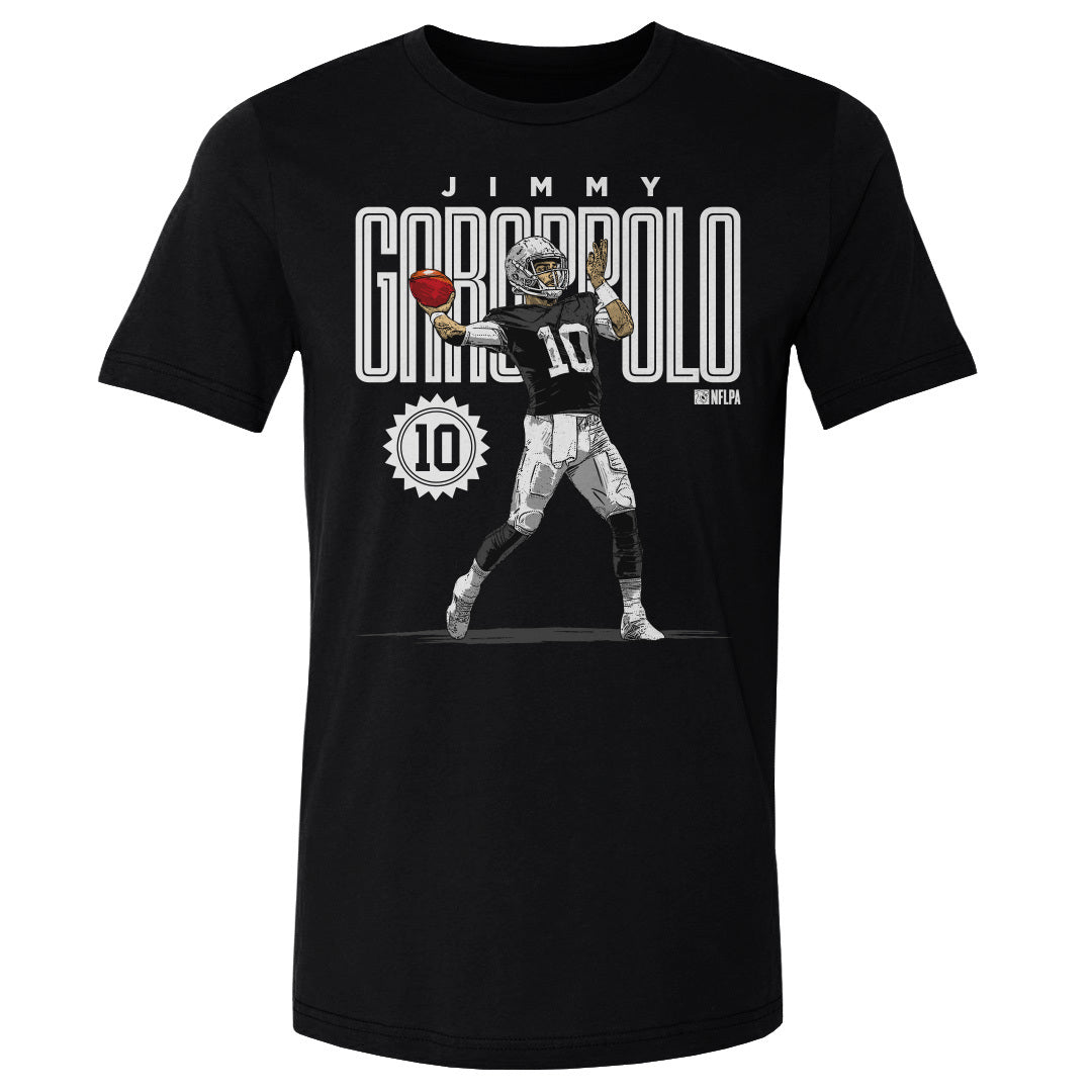 Jimmy Garoppolo Men&#39;s Cotton T-Shirt | 500 LEVEL