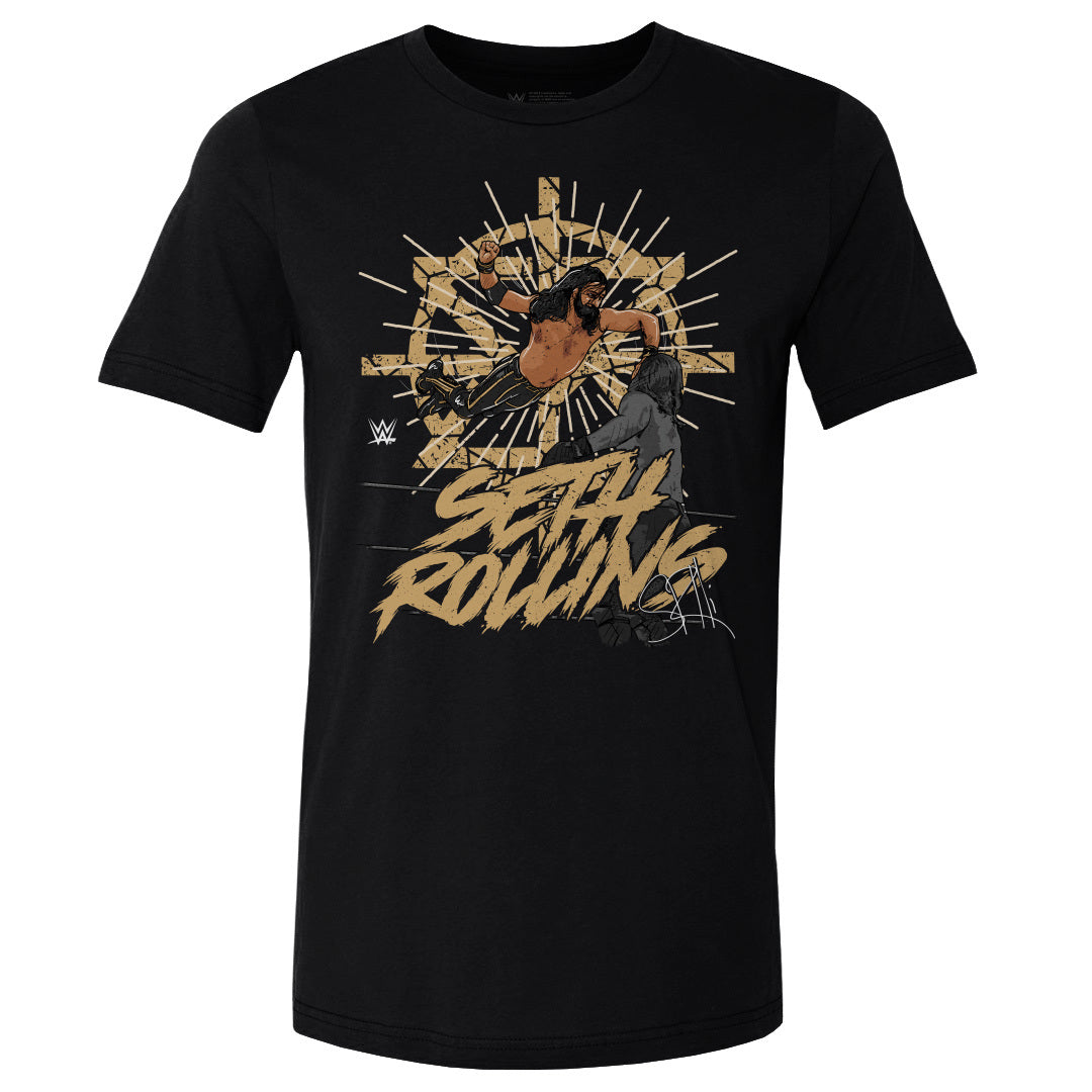 Seth Rollins Men's Cotton T-Shirt | 500 LEVEL