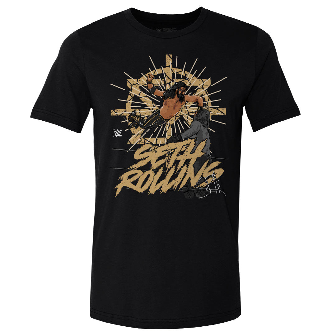 Seth Rollins Men&#39;s Cotton T-Shirt | 500 LEVEL