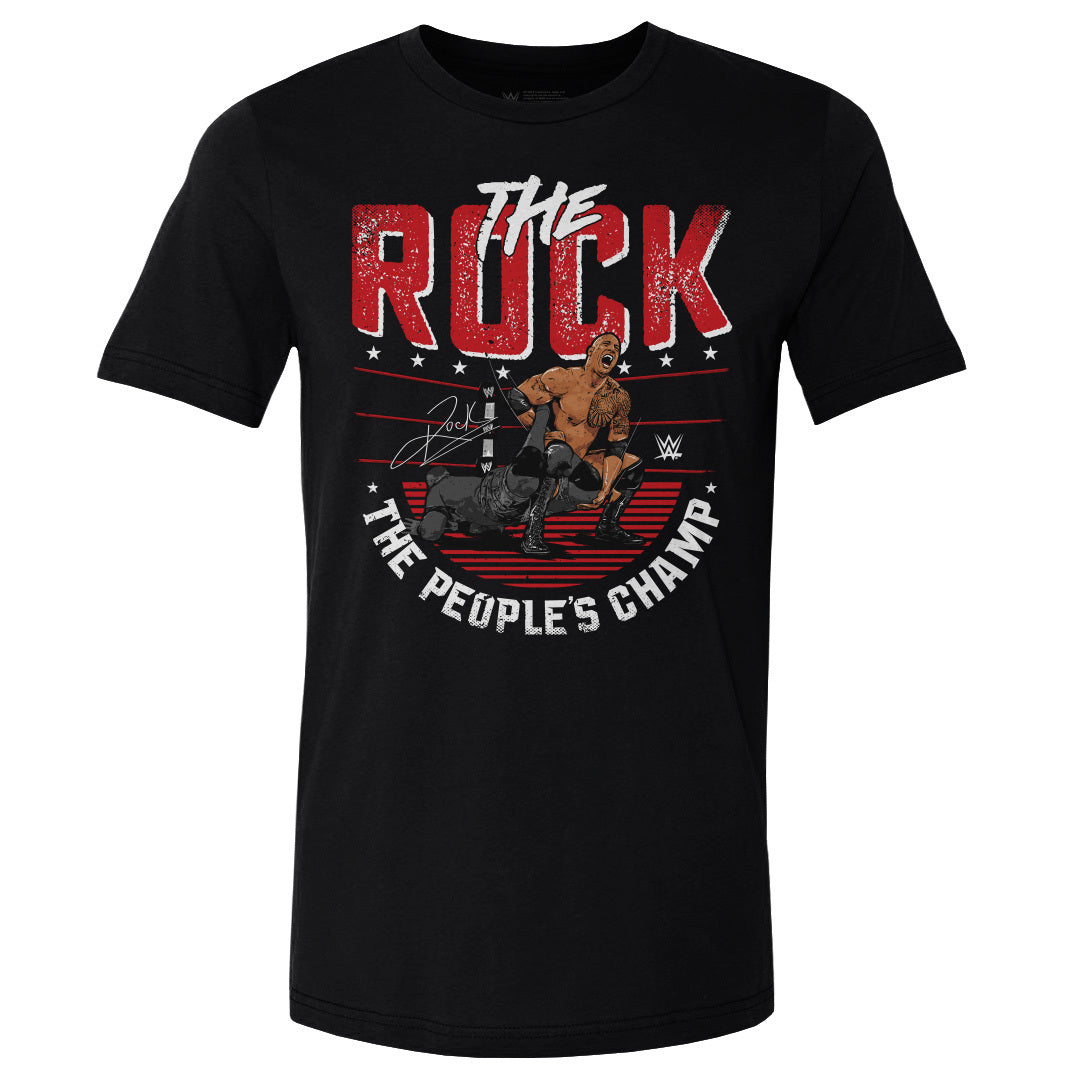 The Rock Men&#39;s Cotton T-Shirt | 500 LEVEL