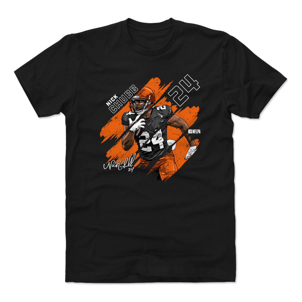 Nick Chubb Men&#39;s Cotton T-Shirt | 500 LEVEL