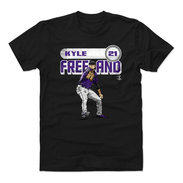 Kyle Freeland Men's Cotton T-Shirt | 500 LEVEL