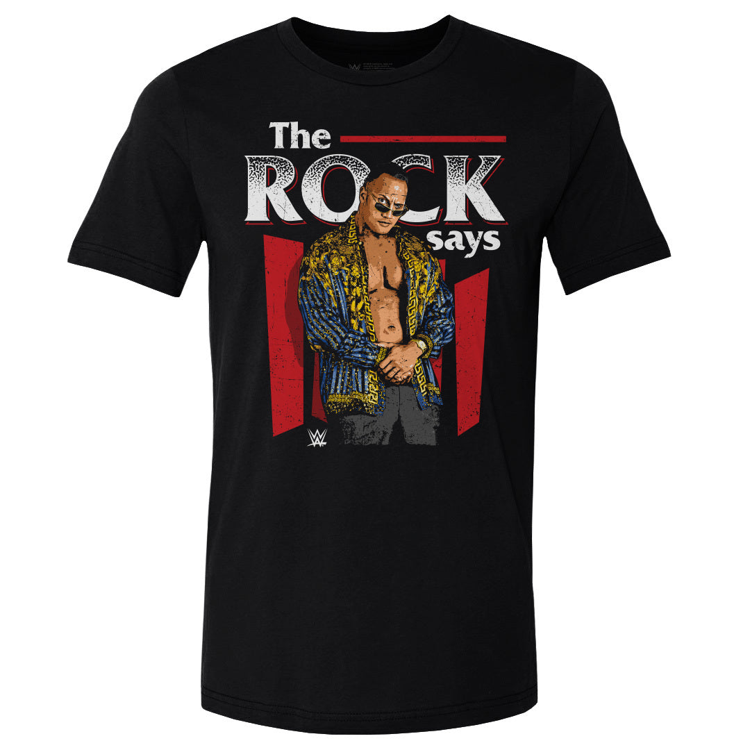 The Rock The Rock Says Men's Cotton T-Shirt – 500 LEVEL