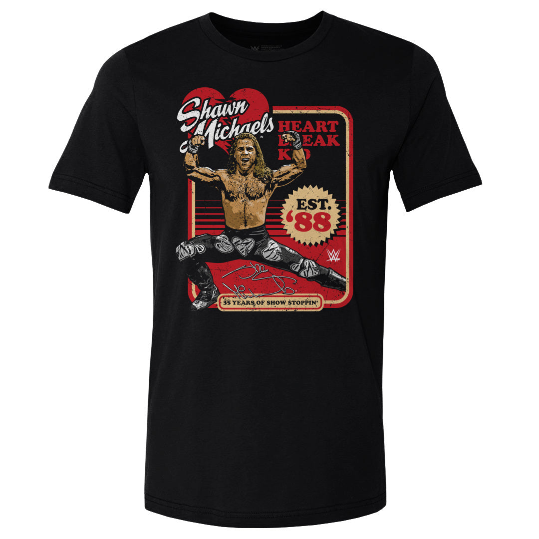Shawn Michaels Men&#39;s Cotton T-Shirt | 500 LEVEL
