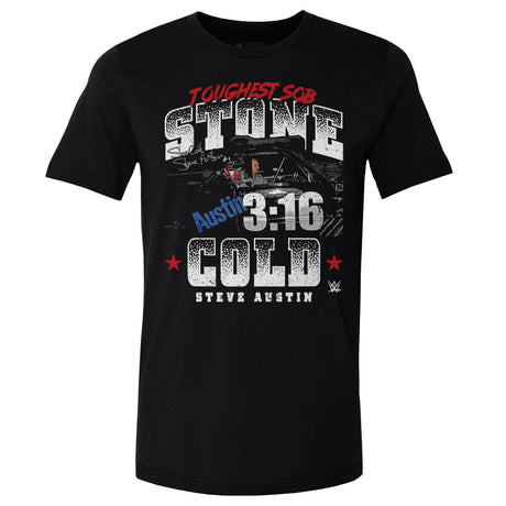 Stone Cold Steve Austin Men's Cotton T-Shirt | 500 LEVEL