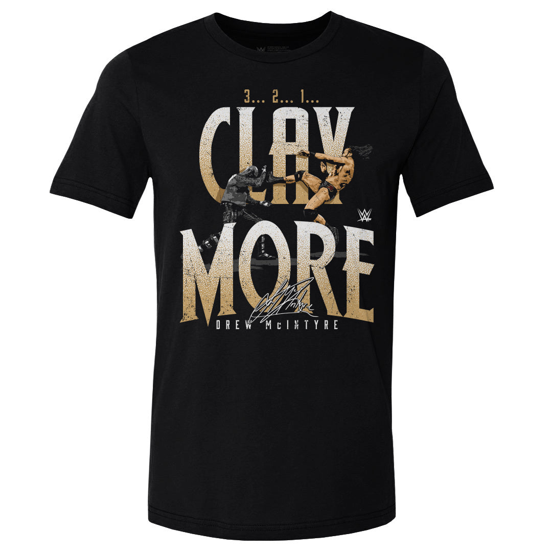 Drew McIntyre Men&#39;s Cotton T-Shirt | 500 LEVEL