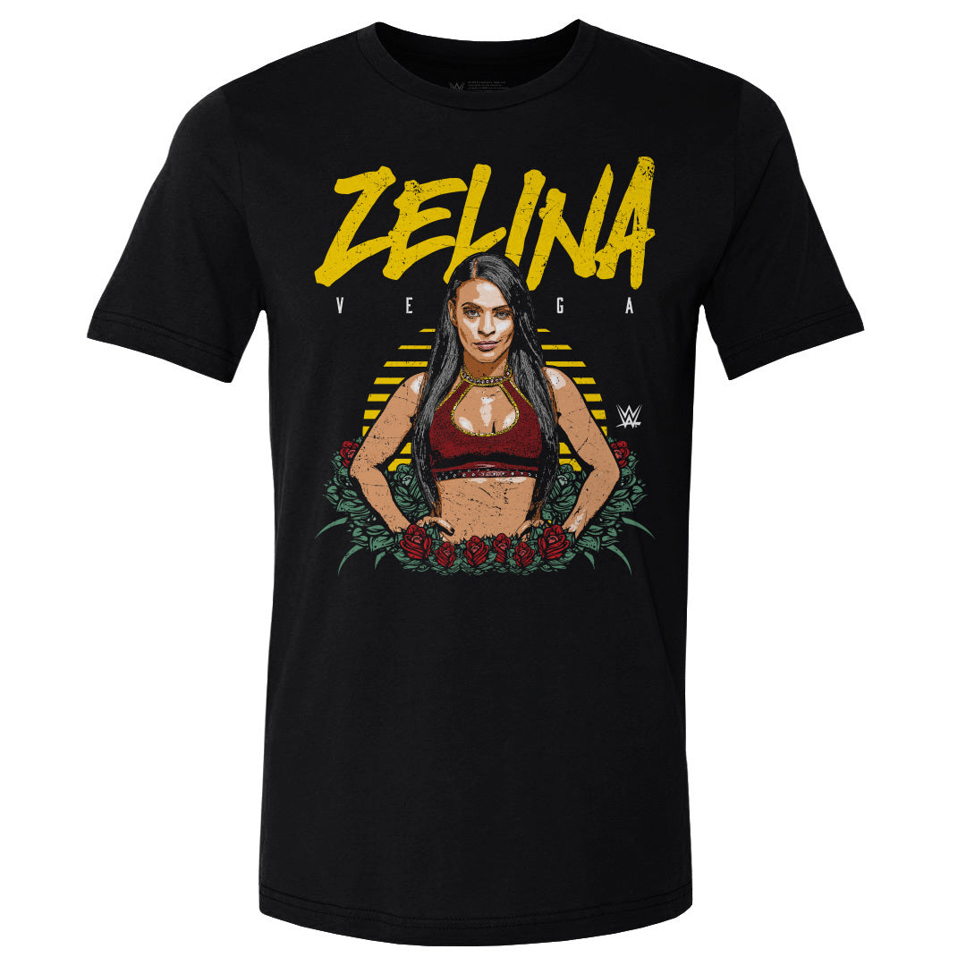 Zelina Vega Men's Cotton T-Shirt | 500 LEVEL