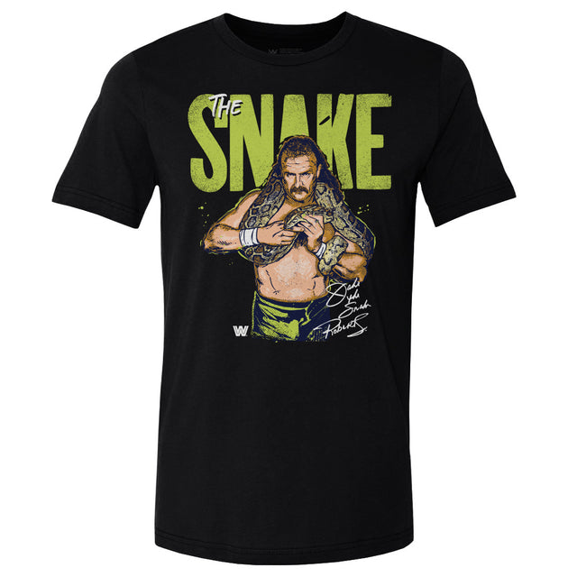 Jake The Snake Men's Cotton T-Shirt | 500 LEVEL