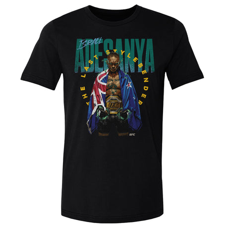 Israel Adesanya Men's Cotton T-Shirt | 500 LEVEL