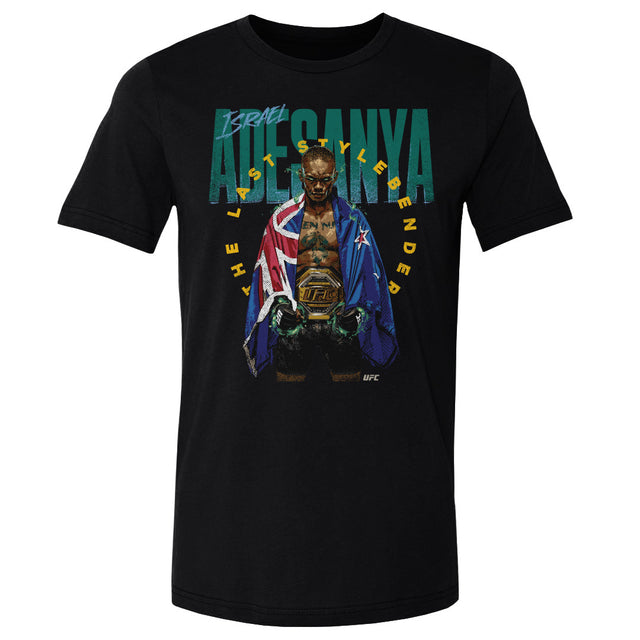 Israel Adesanya Men's Cotton T-Shirt | 500 LEVEL