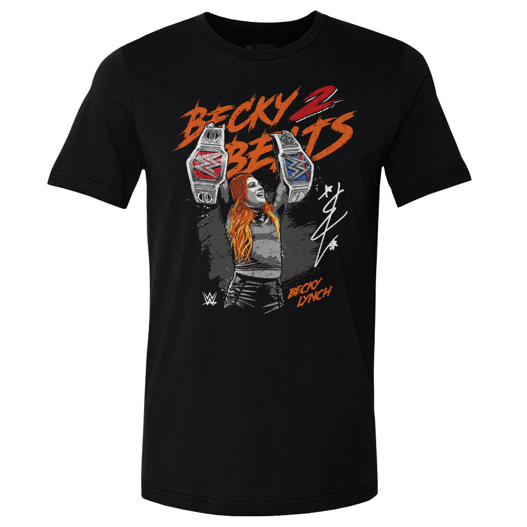 Becky Lynch Men&#39;s Cotton T-Shirt | 500 LEVEL