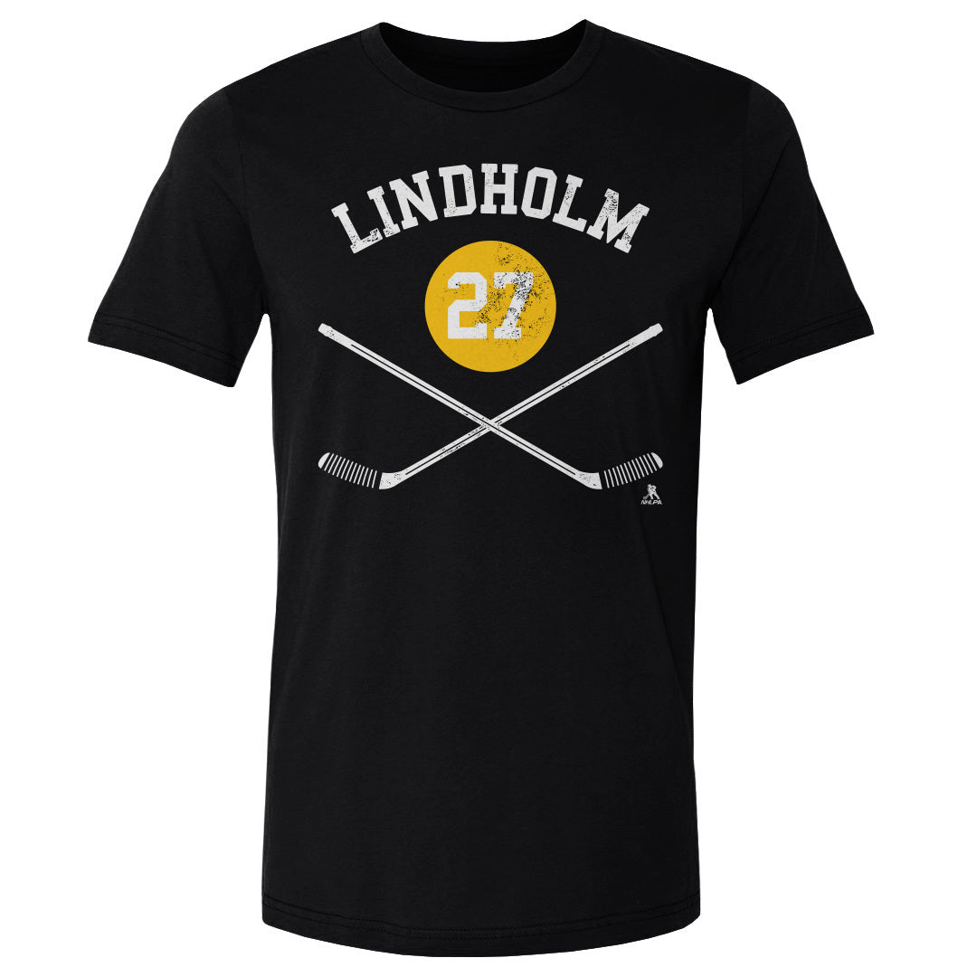 Hampus Lindholm Men's Cotton T-Shirt | 500 LEVEL