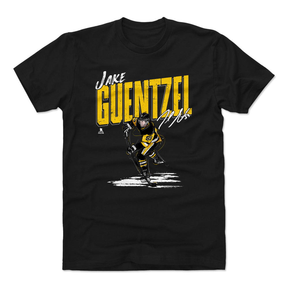 Jake Guentzel Men&#39;s Cotton T-Shirt | 500 LEVEL