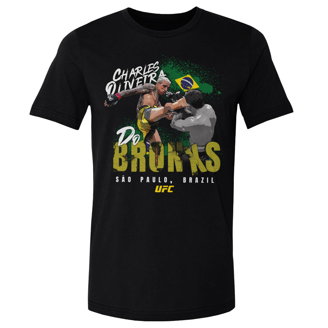 Charles Oliveira Men's Cotton T-Shirt | 500 LEVEL
