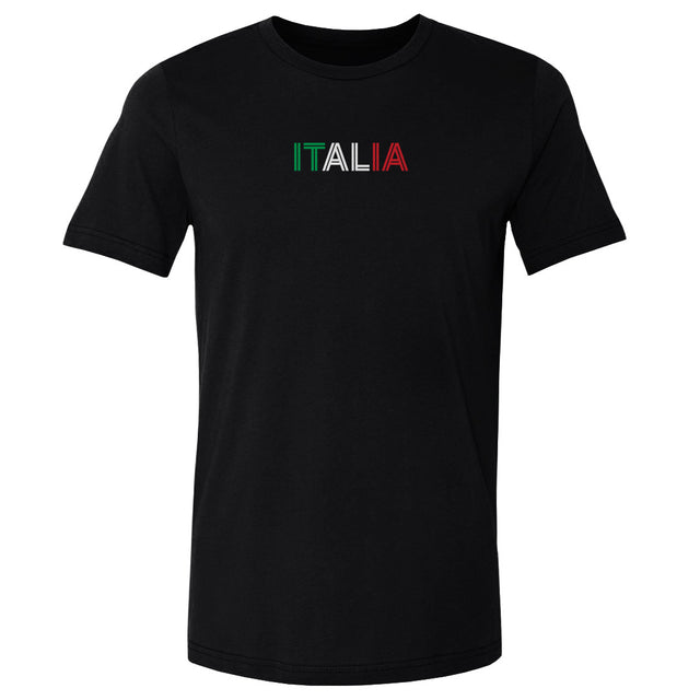Italy Men's Cotton T-Shirt | 500 LEVEL