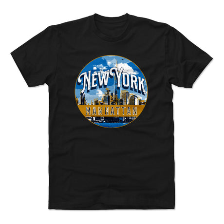 Manhattan Men's Cotton T-Shirt | 500 LEVEL