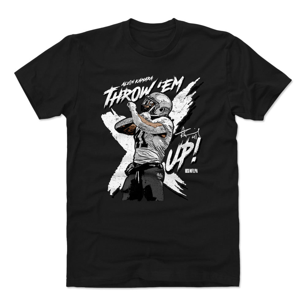 Alvin Kamara Men's Cotton T-Shirt | 500 LEVEL