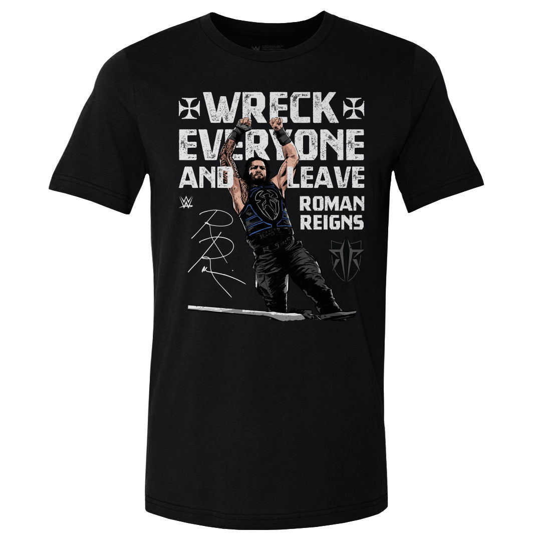 Roman Reigns Men&#39;s Cotton T-Shirt | 500 LEVEL