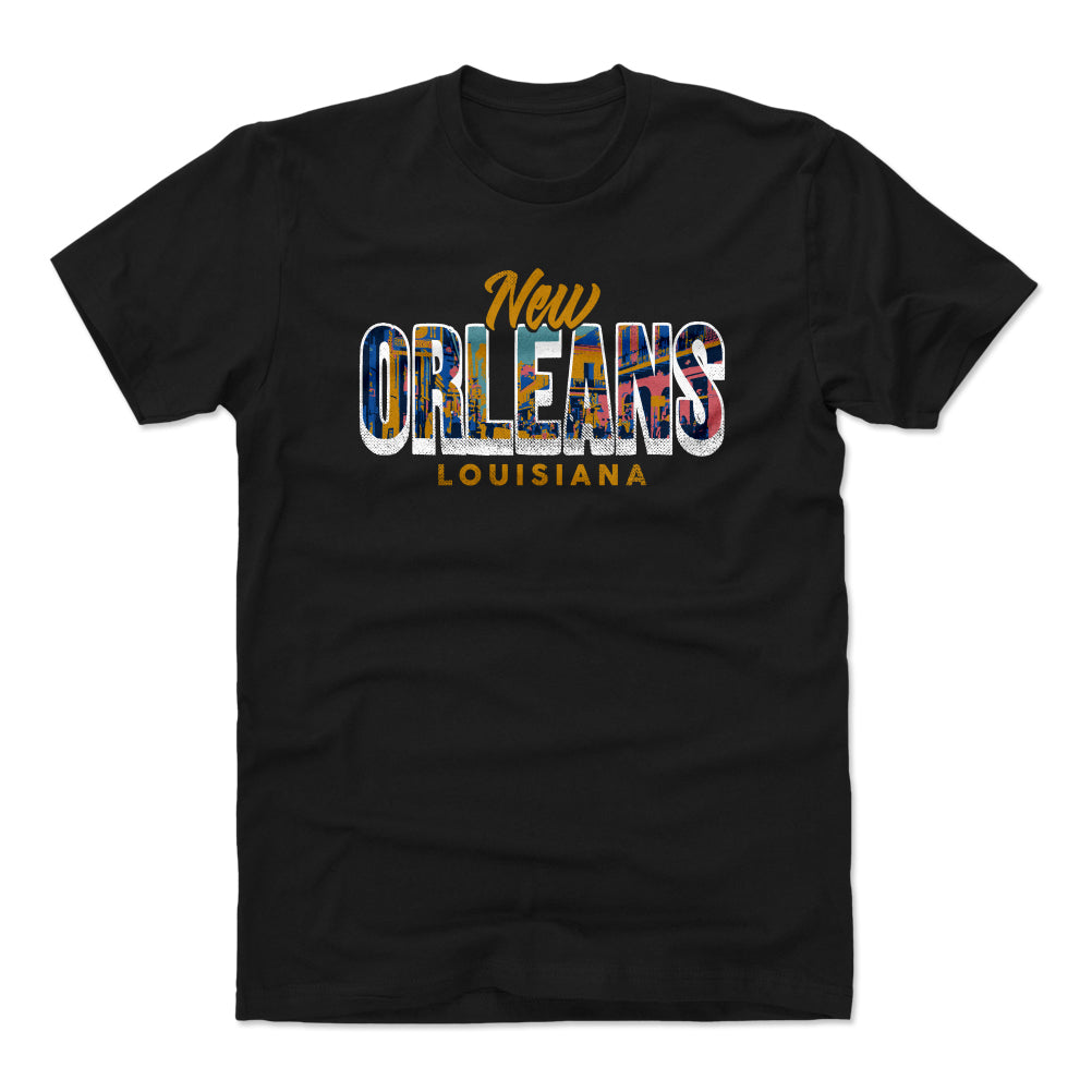 New Orleans Men's Cotton T-Shirt | 500 LEVEL