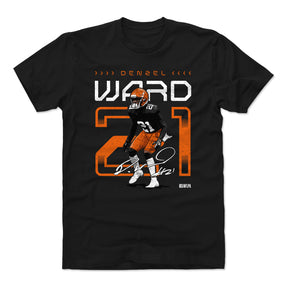Denzel Ward Men's Cotton T-Shirt | 500 LEVEL