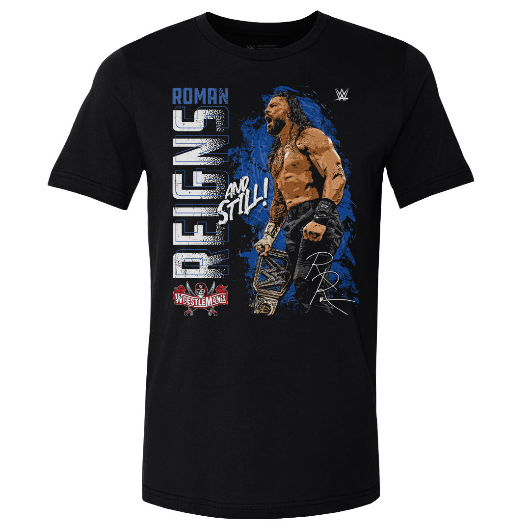Roman Reigns Shirt | Superstars WWE Men's Cotton T-Shirt | 500 Level - 500  LEVEL