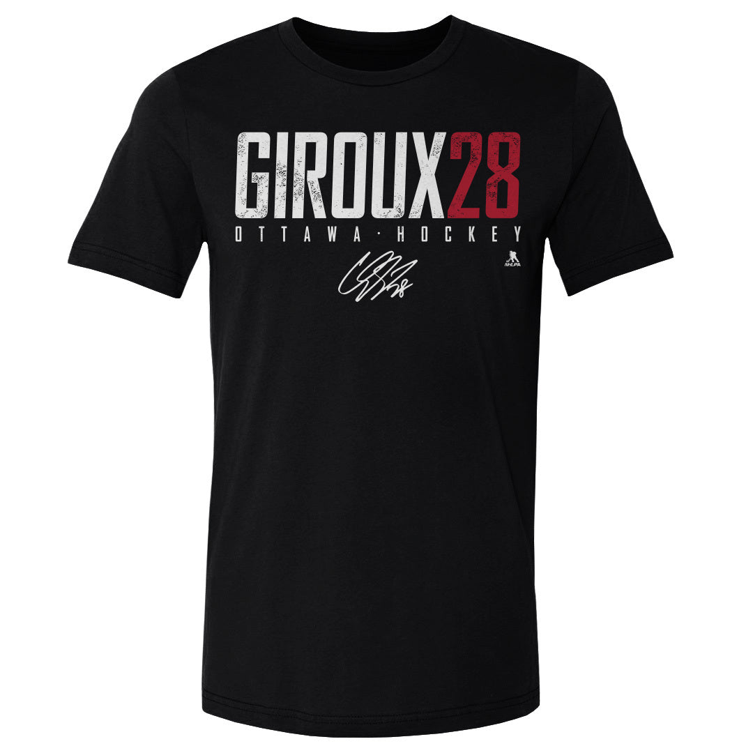 Claude Giroux Men&#39;s Cotton T-Shirt | 500 LEVEL