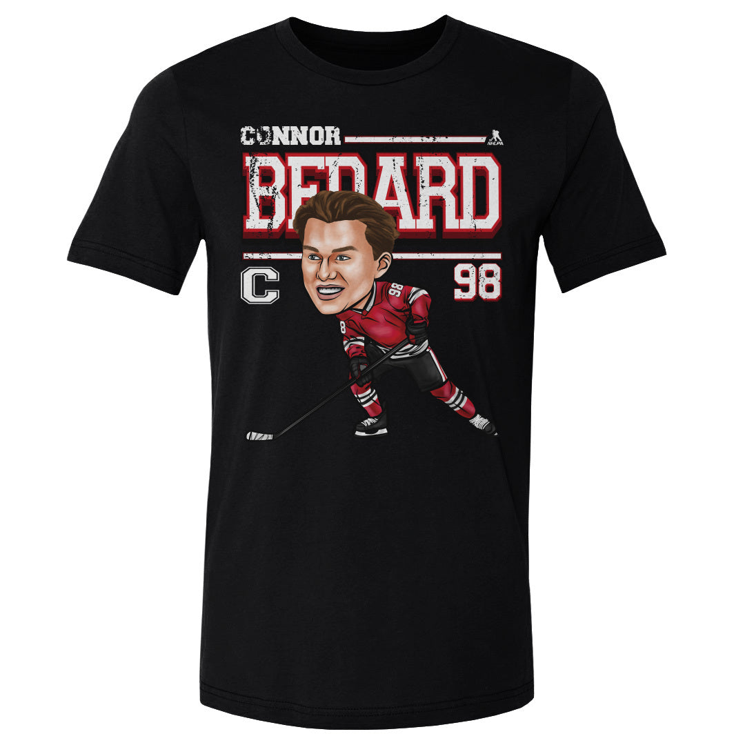 Connor Bedard Men's Cotton T-Shirt | 500 LEVEL