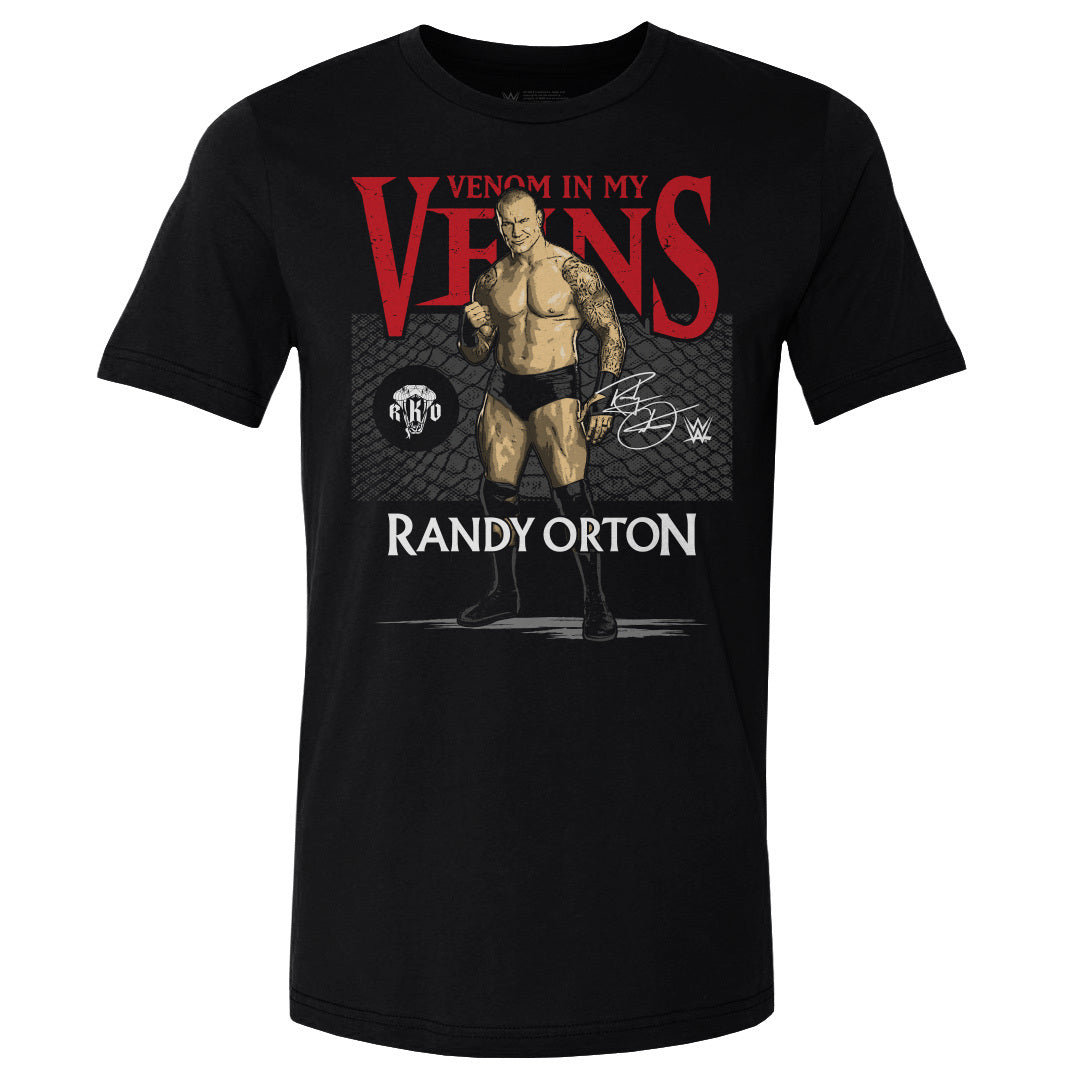 Randy Orton Venom In My Veins Men's Cotton T-Shirt – 500 LEVEL