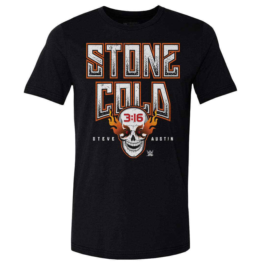 Stone Cold Steve Austin Men&#39;s Cotton T-Shirt | 500 LEVEL