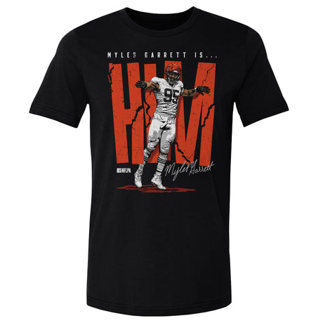 Myles Garrett Men's Cotton T-Shirt | 500 LEVEL
