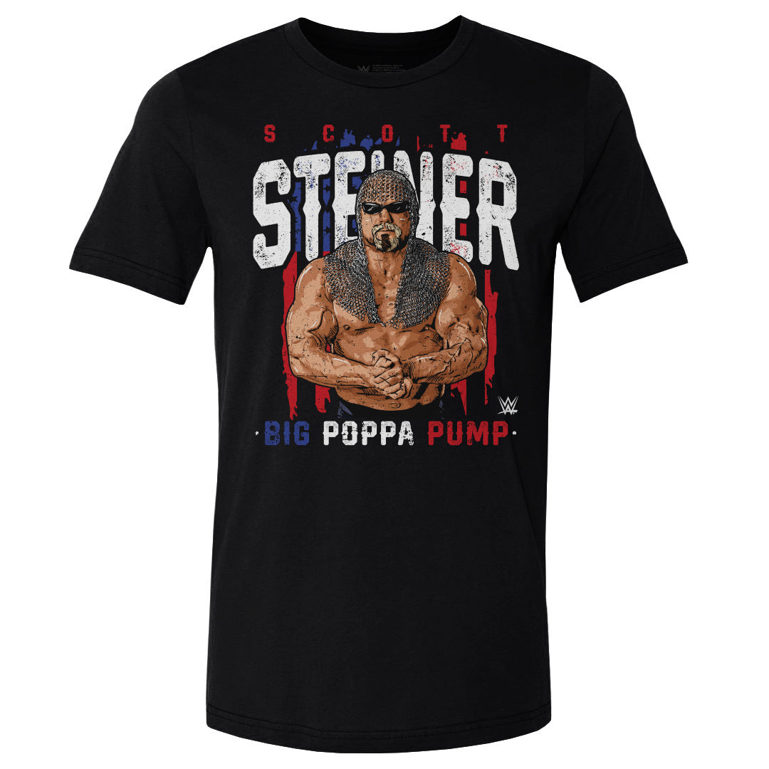 Scott Steiner Big Poppa Pump Men's Cotton T-Shirt – 500 LEVEL