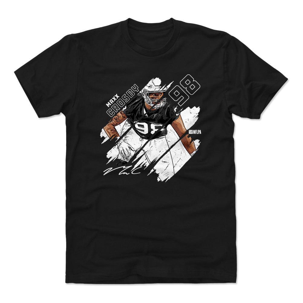 Maxx Crosby Men's Cotton T-Shirt | 500 LEVEL