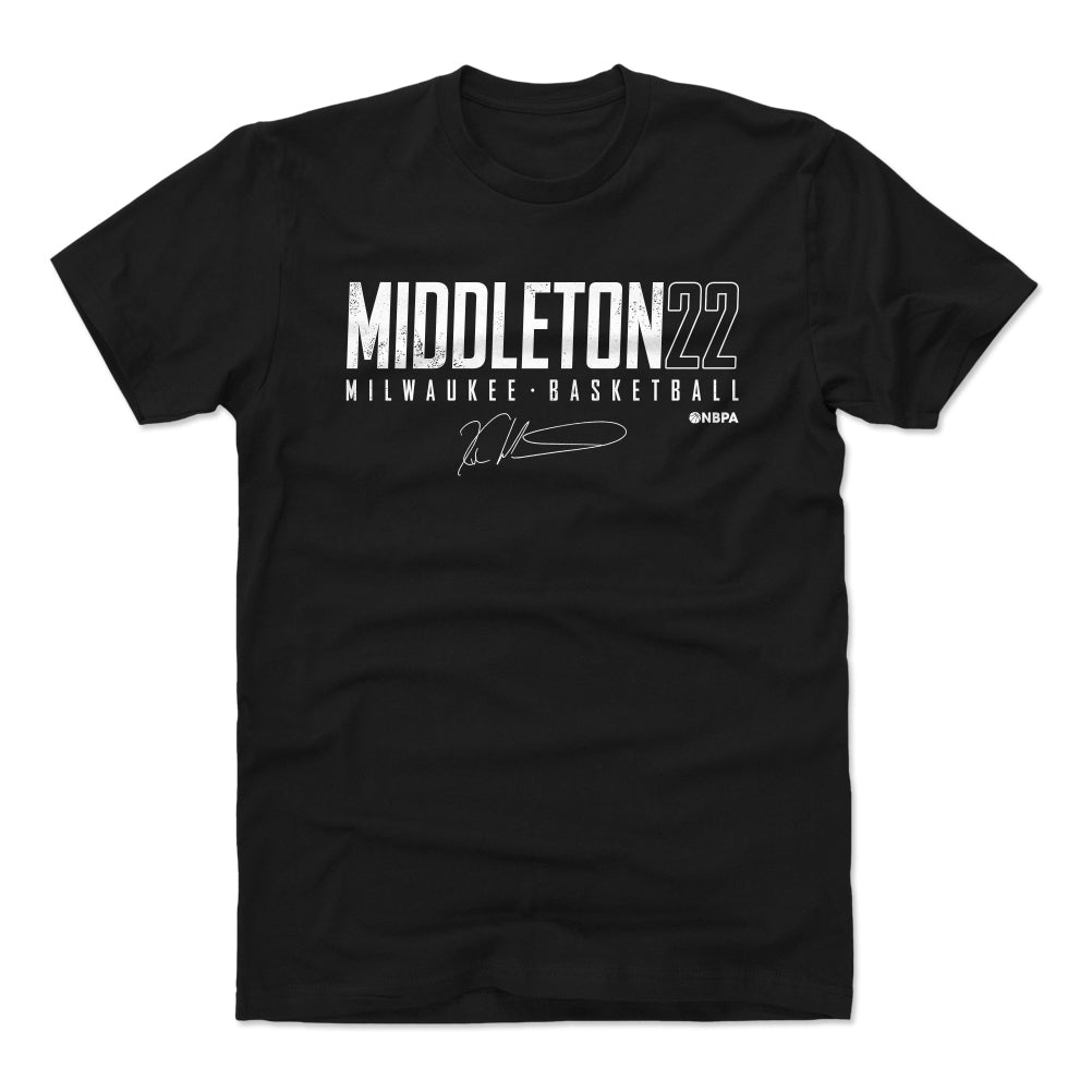Khris Middleton Men&#39;s Cotton T-Shirt | 500 LEVEL