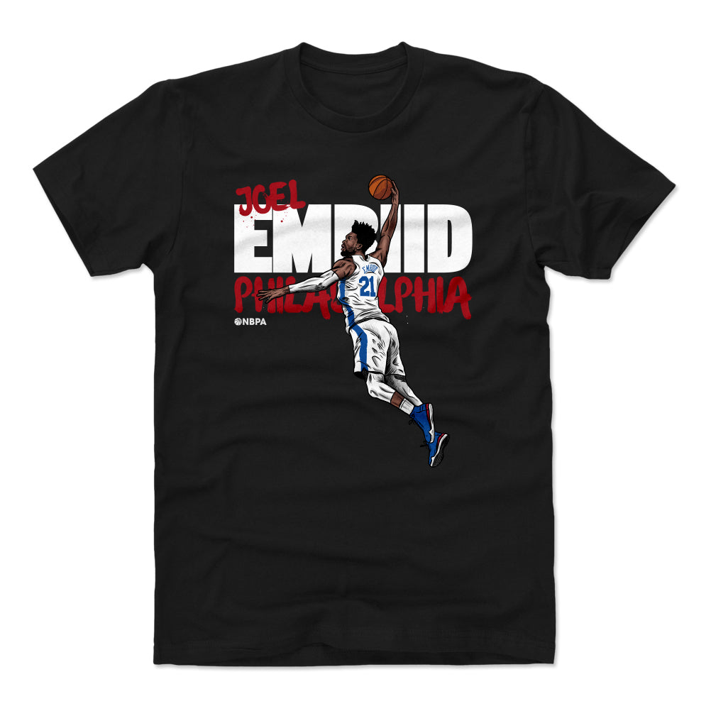 Joel Embiid Men&#39;s Cotton T-Shirt | 500 LEVEL
