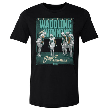 Jaylen Waddle Men's Cotton T-Shirt | 500 LEVEL