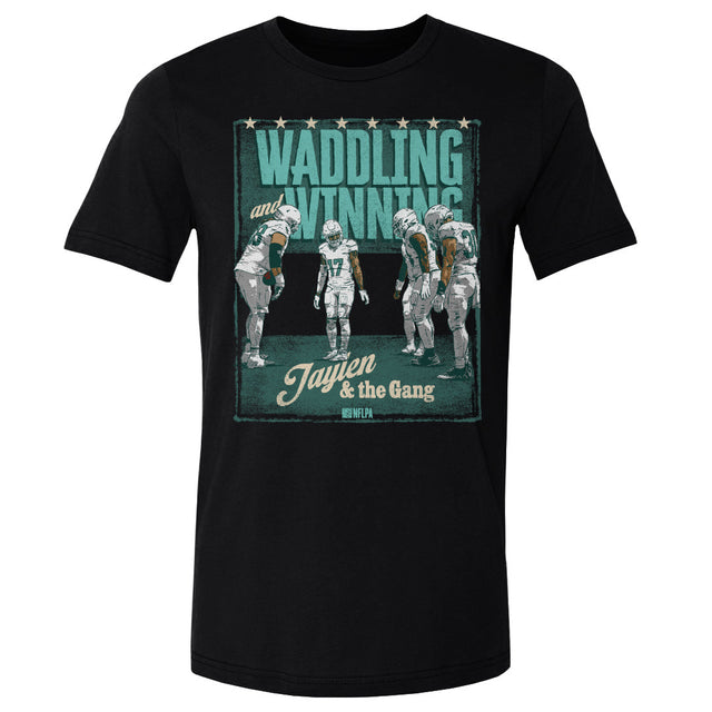Jaylen Waddle Men's Cotton T-Shirt | 500 LEVEL