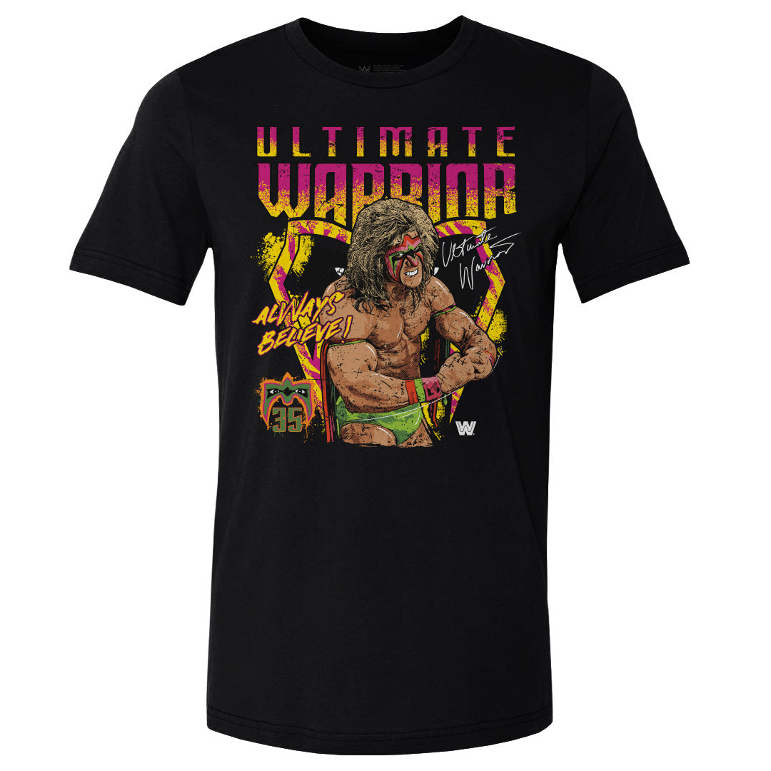 Ultimate Warrior 35th Anniversary Men's Cotton T-Shirt – 500 LEVEL