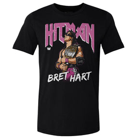 Bret Hart Men's Cotton T-Shirt | 500 LEVEL