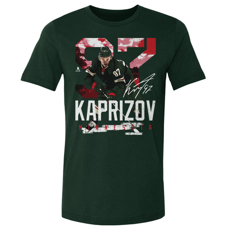 Kirill Kaprizov Men's Cotton T-Shirt | 500 LEVEL