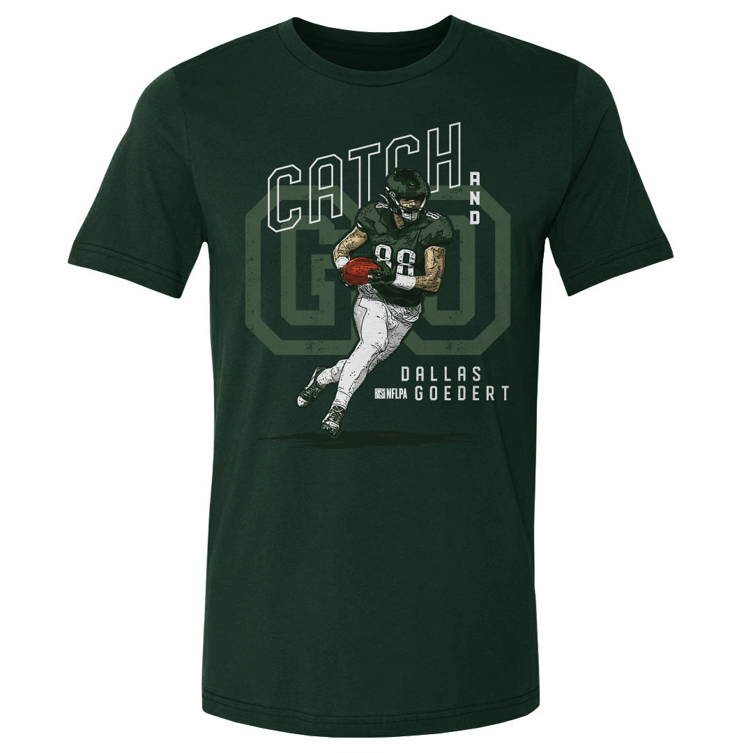 Dallas Goedert Men&#39;s Cotton T-Shirt | 500 LEVEL