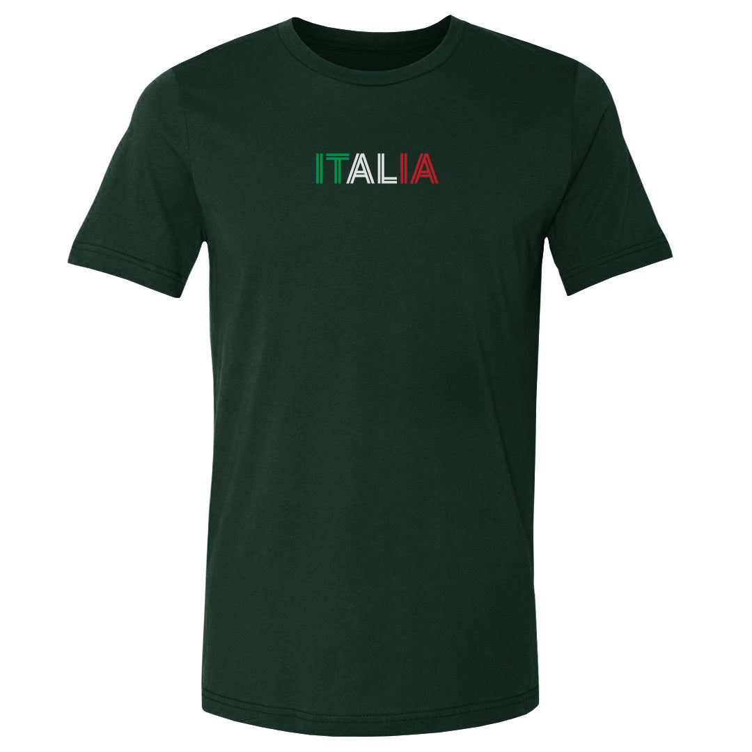 Italy Men's Cotton T-Shirt | 500 LEVEL