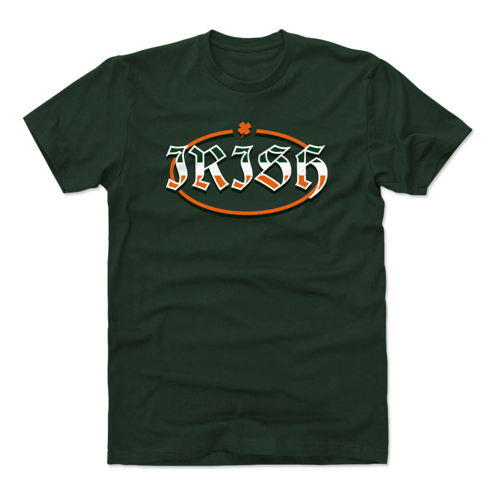 St. Patrick&#39;s Day Irish Flag Men&#39;s Cotton T-Shirt | 500 LEVEL