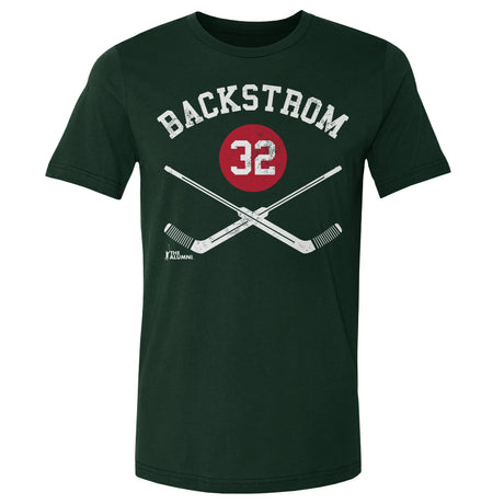 Niklas Backstrom Men's Cotton T-Shirt | 500 LEVEL