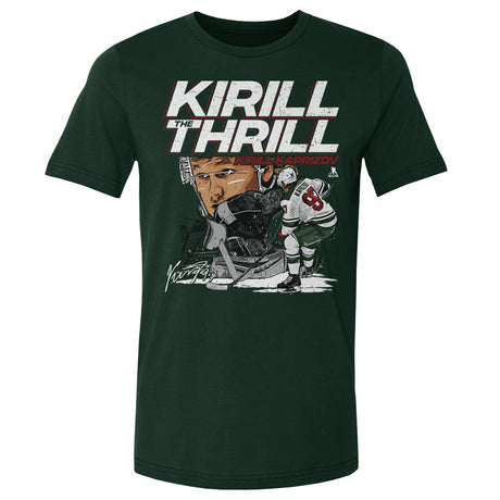 Kirill Kaprizov Men's Cotton T-Shirt | 500 LEVEL