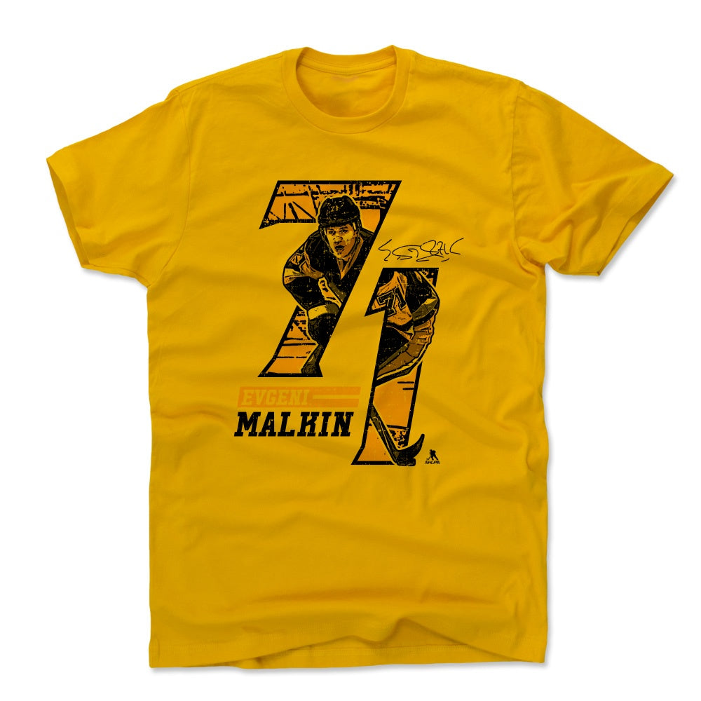 Evgeni Malkin Men's Cotton T-Shirt | 500 LEVEL