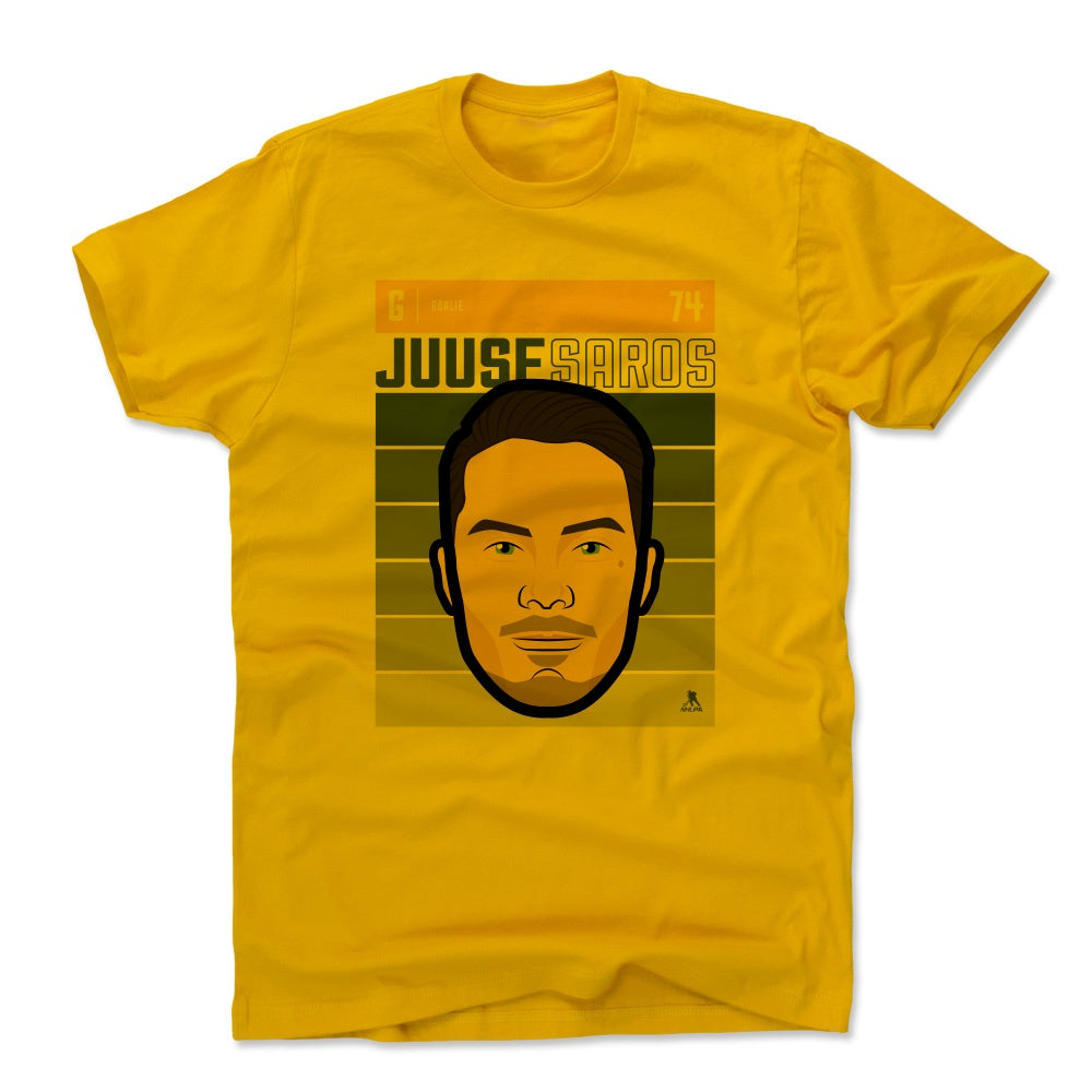 Juuse Saros Men's Cotton T-Shirt | 500 LEVEL