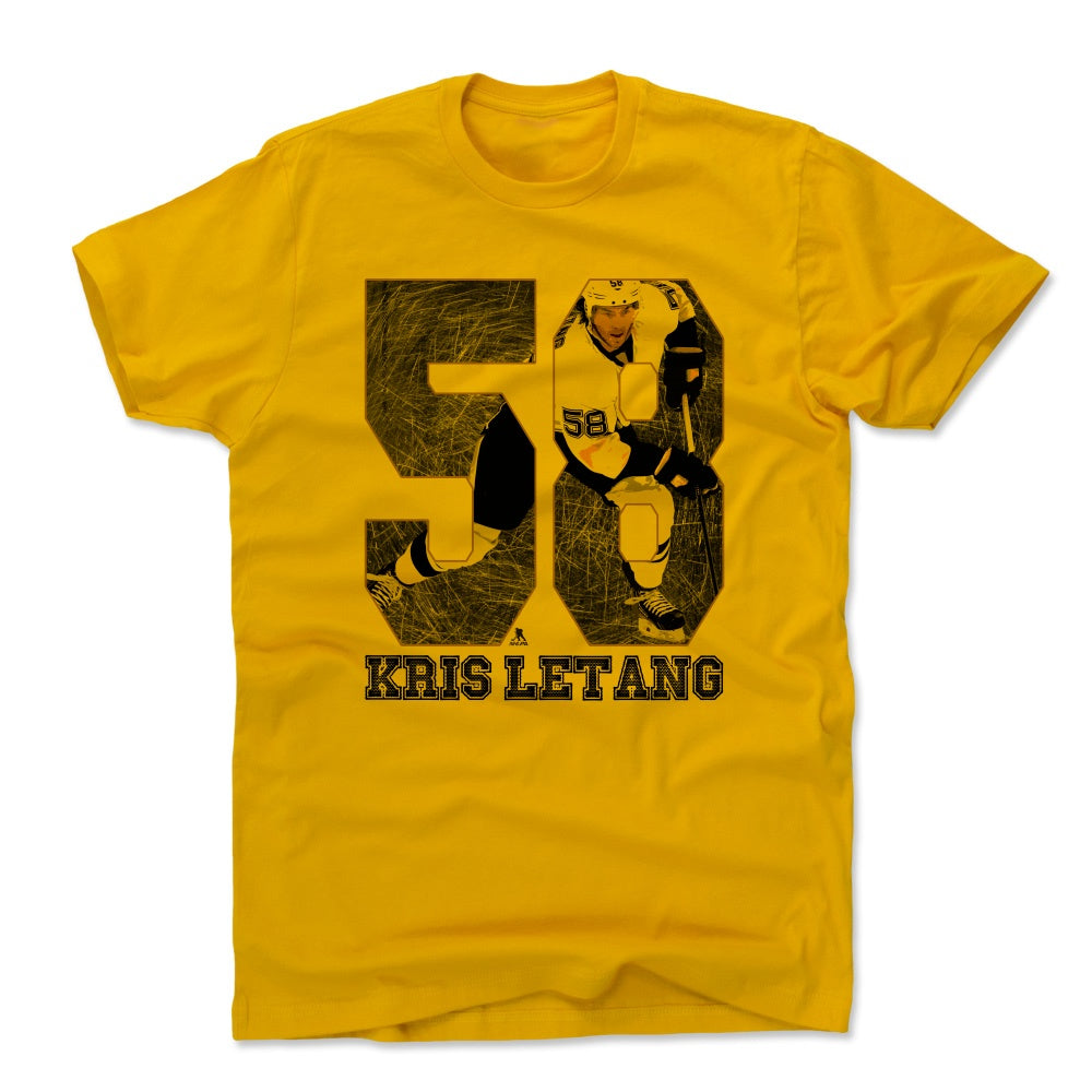 Kris Letang Men's Cotton T-Shirt | 500 LEVEL