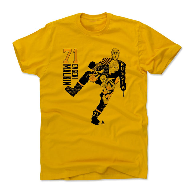 Evgeni Malkin Men's Cotton T-Shirt | 500 LEVEL