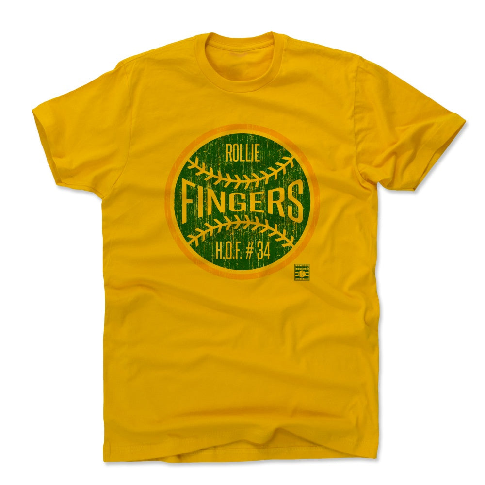 Rollie Fingers Men&#39;s Cotton T-Shirt | 500 LEVEL