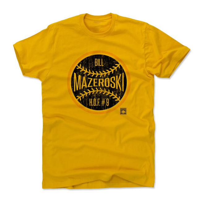 Bill Mazeroski Men's Cotton T-Shirt | 500 LEVEL